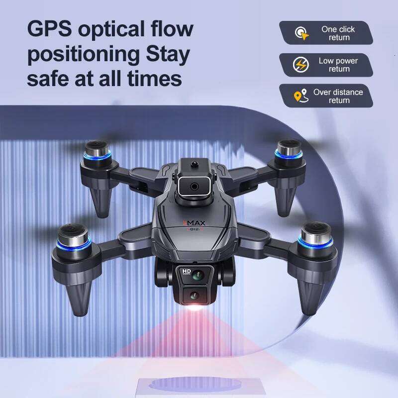 K812 MAX 4K Professional HD Dual Camera GPS Drone With Screen 5G WIFI 360°Obstacle Avoidance Brushless Foldable Quadcopter Dron drone with 4k camera