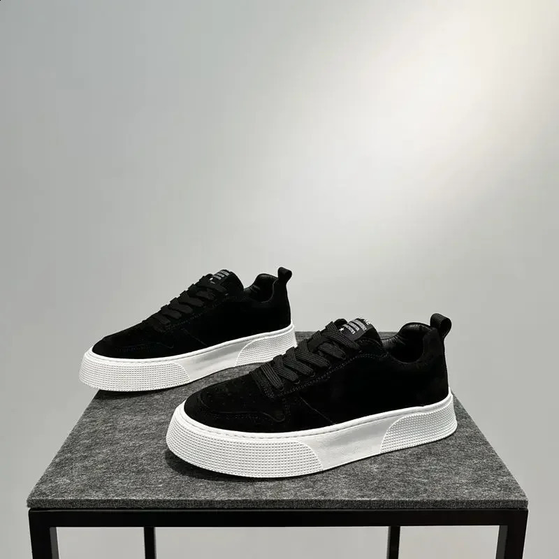 suede board shoes fashionable and versatile trendy shoes sneakers shoes for men 250919