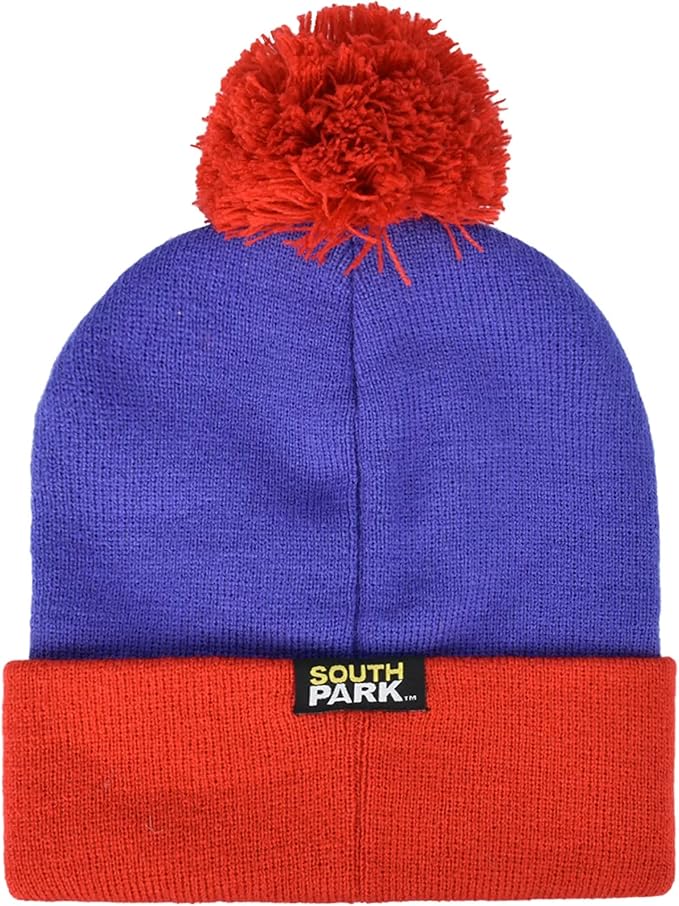 South Park Cap Character Cosplay Hats Headwear Stan Marsh Kyle Broflovski Eric Cartman and Kenny McCormick Designs Warm Hat