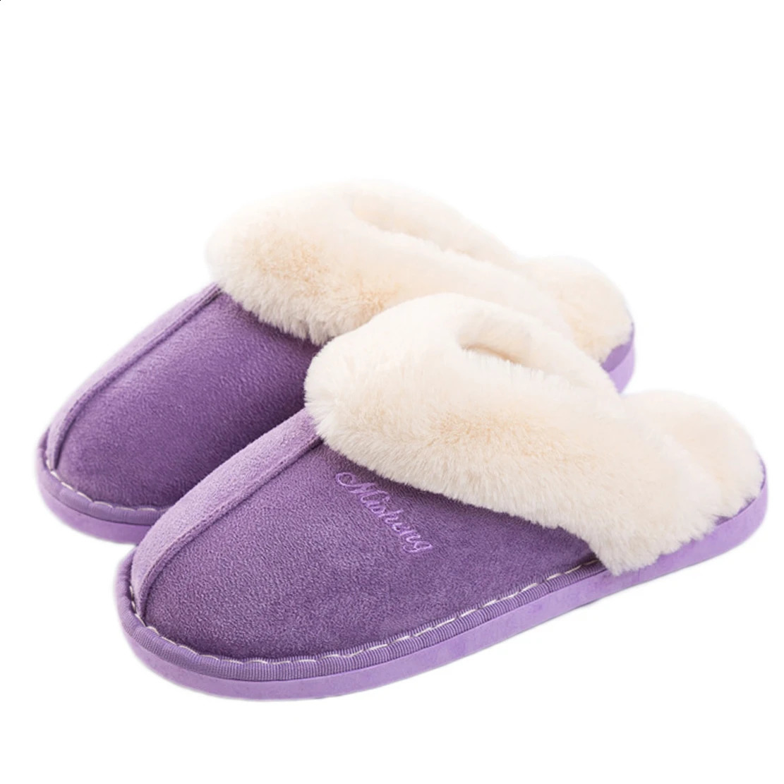 Women Winter Warm Ful Slippers Women Slippers Sheep Lovers Home Slippers Indoor Plush Size House Shoes Winter Men Slippers 250920