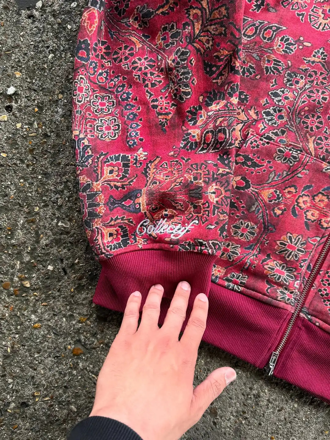 American Classic Full Pattern Printed Zipper Hoodie Y2K Harajuku Street Fashion Hip Hop Casual Couple Sports Hoodie 250920