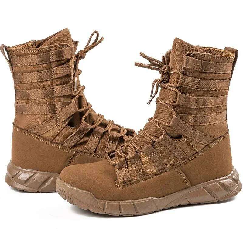 Combat Green Desert Brown Boot Lightweight Training Hiking For Man Tactical Boots Bota Masculina