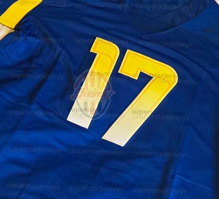 Custom 2025 Rivalries jerseys Matthew Stafford Kyren Williams Aaron Donald Puka Nacua avante Adams Christian Rozeboom Jaylen McCollough Stetson Bennet