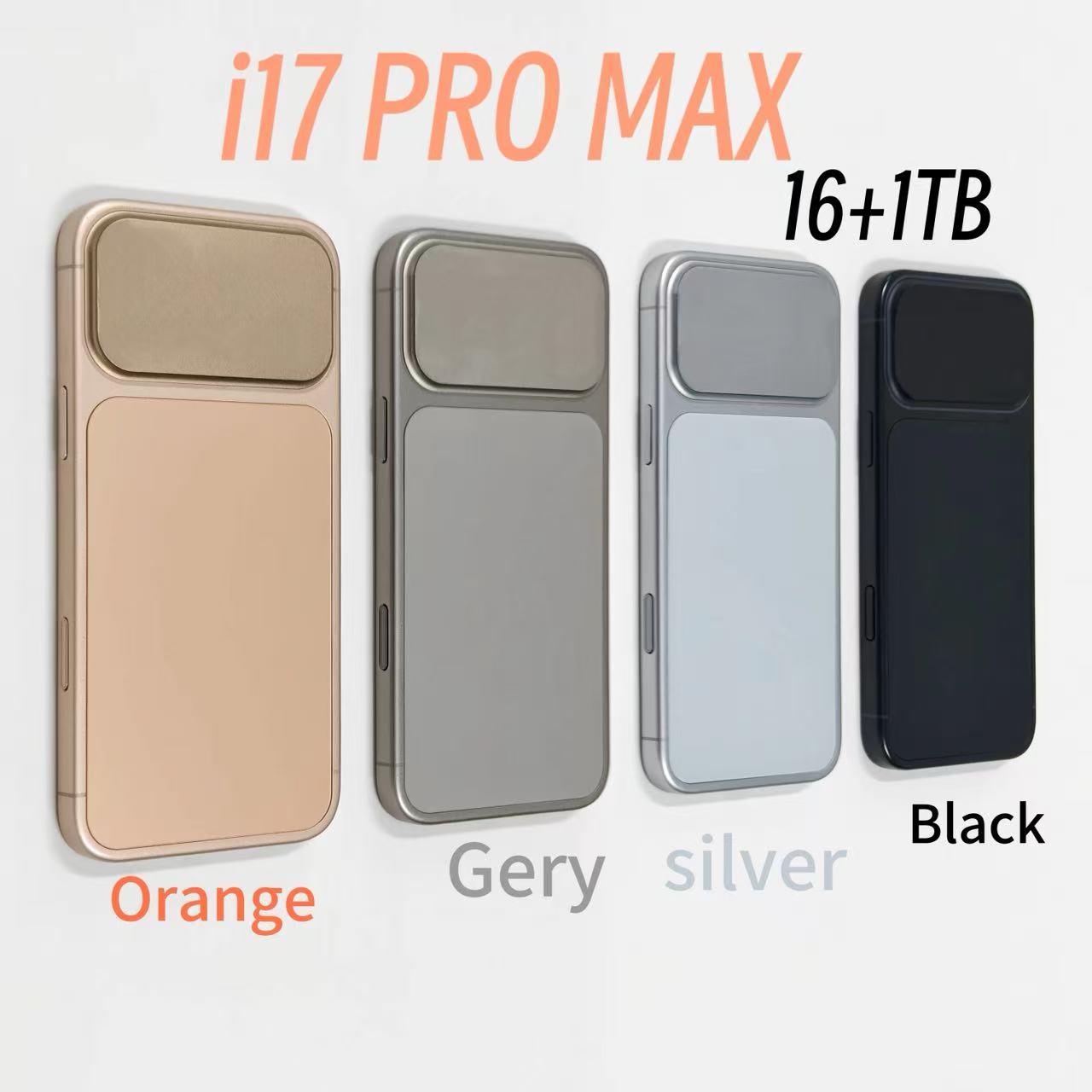 i16 i17Pro Max 5G smartphone 16GB RAM 1TB 7.3in i15 Smartphone Face Unlock Tag High-end custom GPS Octa Core Android phone High profile