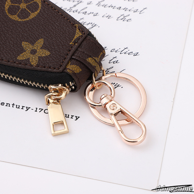 Presbyopic High-End Case Unisex Car Key Holder Home Multi-Functional Mini Zipper Bag I1 ddmysmile ddmysmile