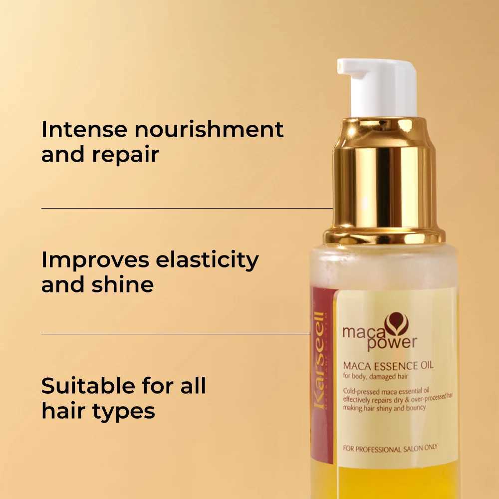 Karseell Collagen Hair Mask 500ml 169 floz Argan Oil Hair Serum 50ml 169 floz for Dry Damaged Hair All Hair Types F250919