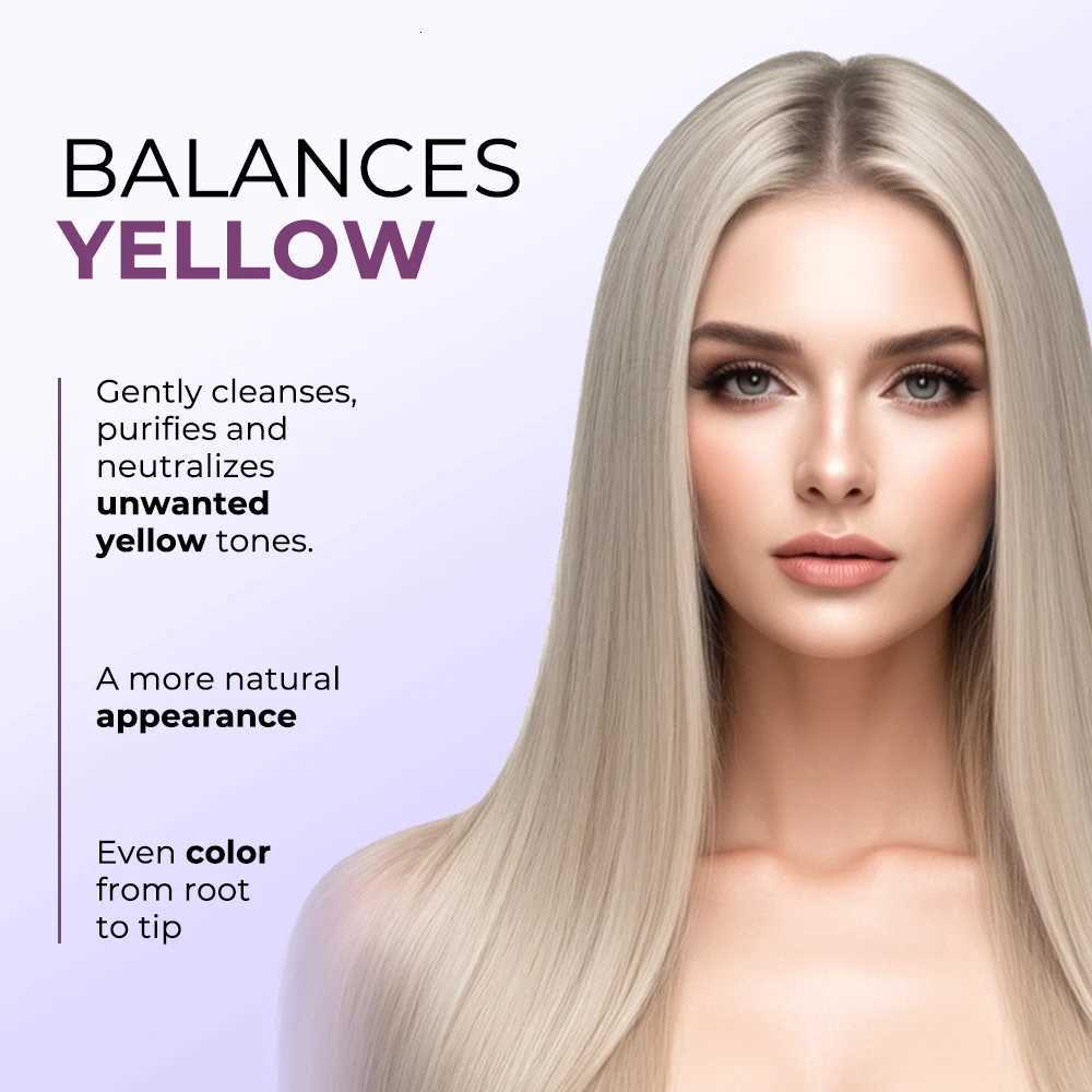 Karseell Purple Hair Mask 1690 floz 500ml Professional Neutralizes Brass Yellow Tones For Blonde Silver Gray Highlighted Hair F250919