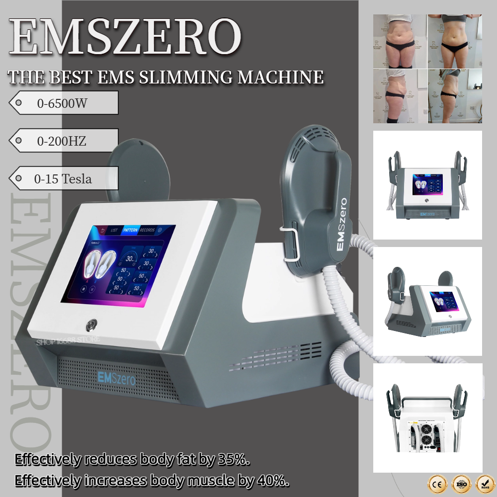 EMSzero Neo HiEMT RF Electrotherapy Device - Full-body Muscle Toning & Fat Reduction Electro Magnetic Stimulation Body Sculpting and Muscle Building M