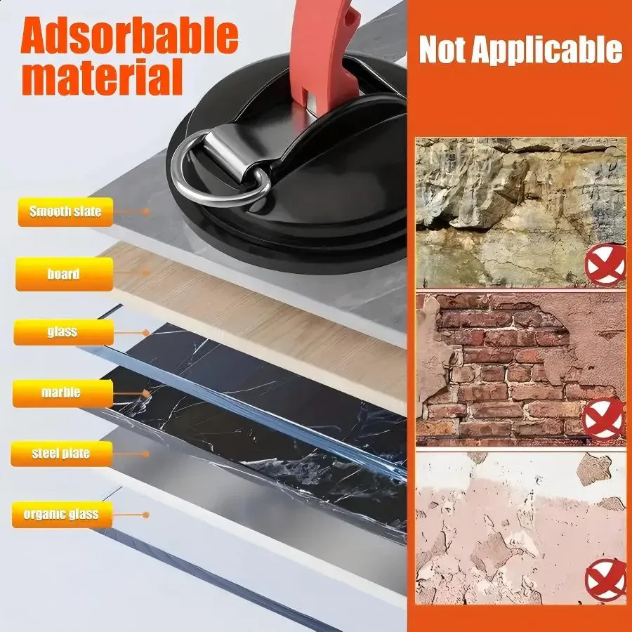 Heavy Duty Suction Cup Anchors StrongMultiFunction Car Mount Camping Tarp Accessories with Securing Hooks 250919