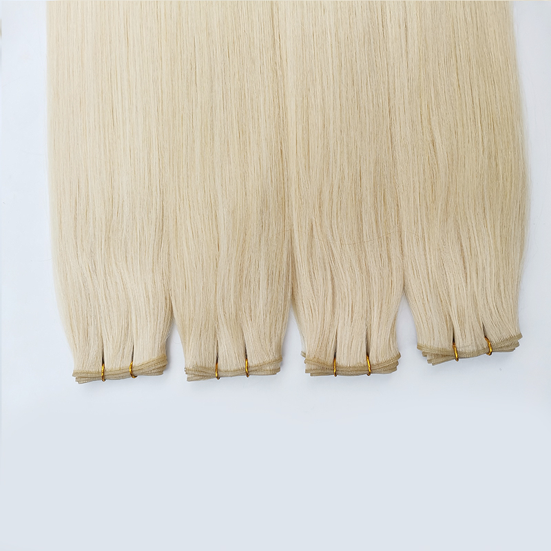 14A High Quality Double Drawn New PU Hair Wefts Human Hair Weave 50g/pcs 100g/pack 200g/lot Remy Hair Bundles Factory Direct Production And Sales
