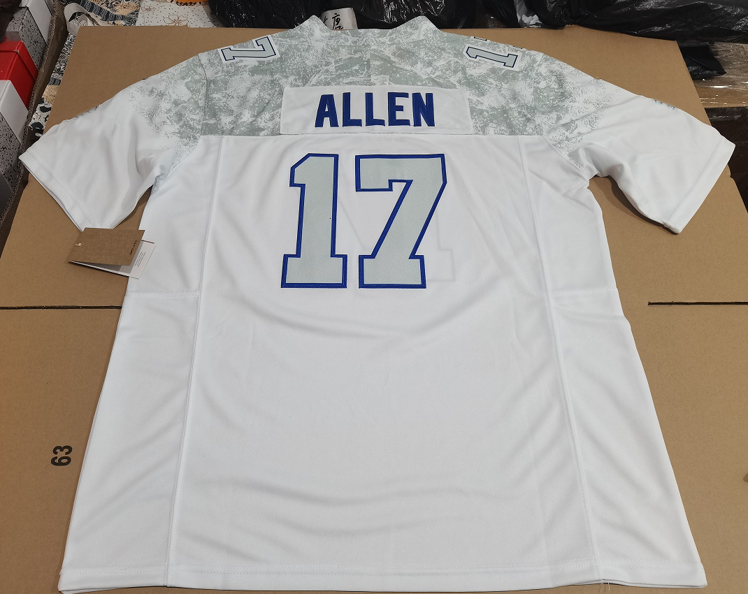 Jersey Josh 17 Allen 2025 Rivalries Joey Bosa Gabriel Davis Miller James Cook Terrel Bernard Rasul Douglas Dawson Knox Beasley Milano Kincaid Dion Daw