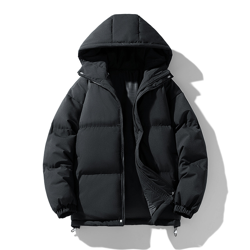 CL6519 Autumn and Winter Men's Zipper Stand Collar Sweater Retro Earth Color Hoodie Women