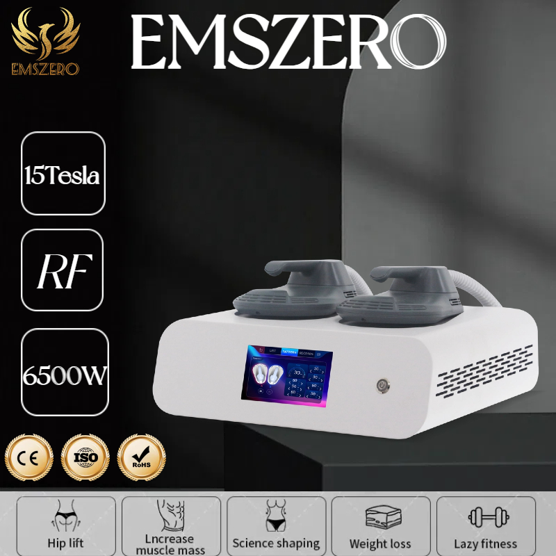 Hot EMSzero Neo EMS Sculpting Machine 2/4/5 Handles Electro Magnetic Stimulation Body Sculpting and Muscle Building Weight Loss Machine 200HZ 15Tesla 