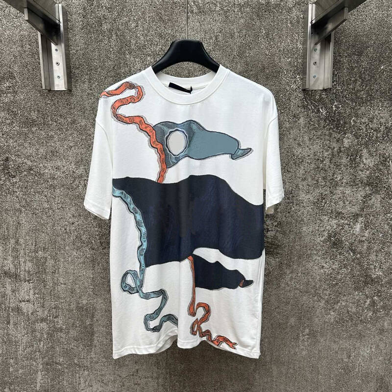 Europe Graphic Short Sleeve Cotton Knitted T-Shirt Tee Premium Made for Men Women 25fw 0920