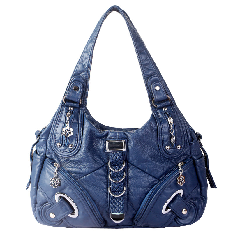 Angelkiss Women Handbags Leopard Bag Top-handle Handbag Fashion Satchel Dumpling Pack Shoulder Bag Tote Bag Hobos Large Purse Z250726