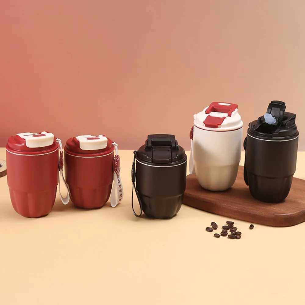 Thermo Bottle Mini Stainless Steel Coffee Mug Portable Small Capacity Vacuum Flasks 260ml Convenient Pumpkin Water Cup Couple F250920