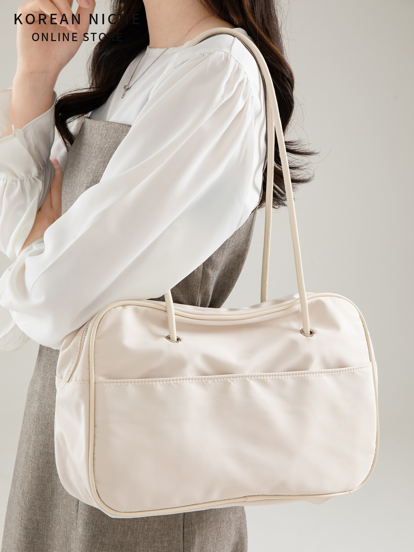 Elegant Retro Commuting Boston Armpit 2025 New Korean-Style Single-Shoulder Bag Versatile Large-Capacity Handbag For Women Niche Design