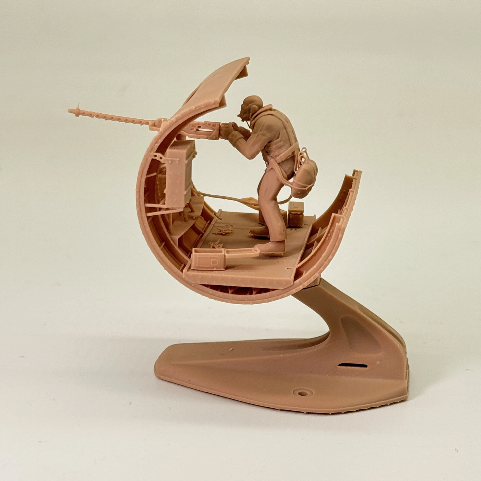 148 172 Scale WAIST Gunner B17 Flying Fortress Resin Model Miniature War Military Diorama 250919