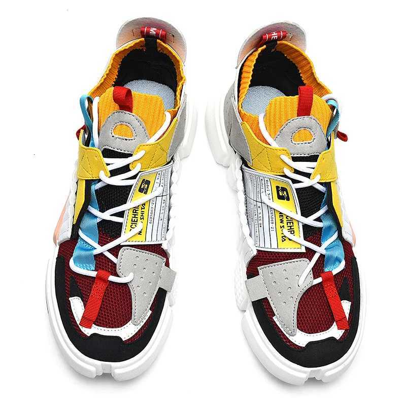 2024 Fashion Breathable Men Chunky Sneakers Spring Autumn Unisex Adult Womens Casual Running Walking Shoes Plus Size 3647 W250920