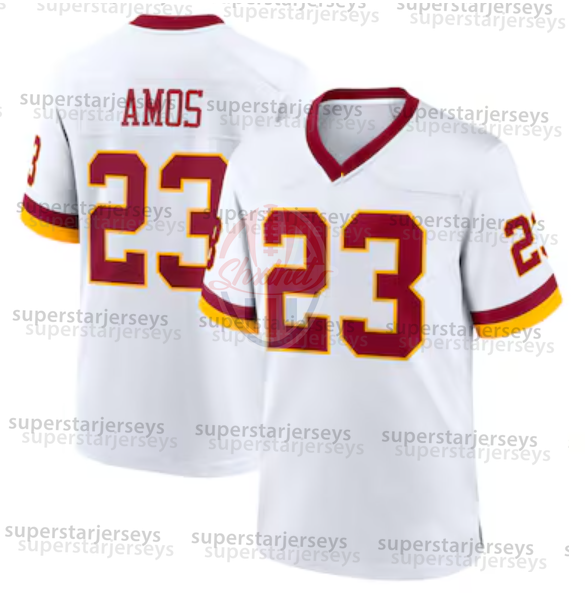 Custom 2025 Football Jerseys 5 Jayden Daniels Mike Sainristil Terry McLaurin Jahan Dotson Da'Ron Payne Allen Robinson Jr Stitched