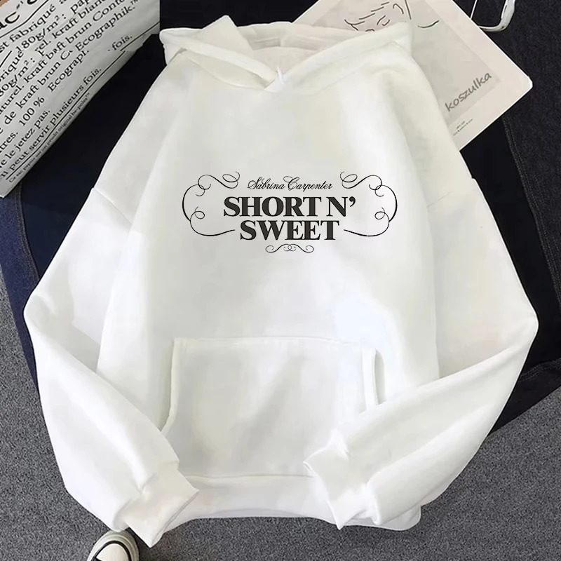 Sabrina Carpenter Mens Hoodie Short N Sweet Tour Hoodie Women Long Sleeve Streetwear Y2k Clothes Men Women Hooded Sweatshirts 250919