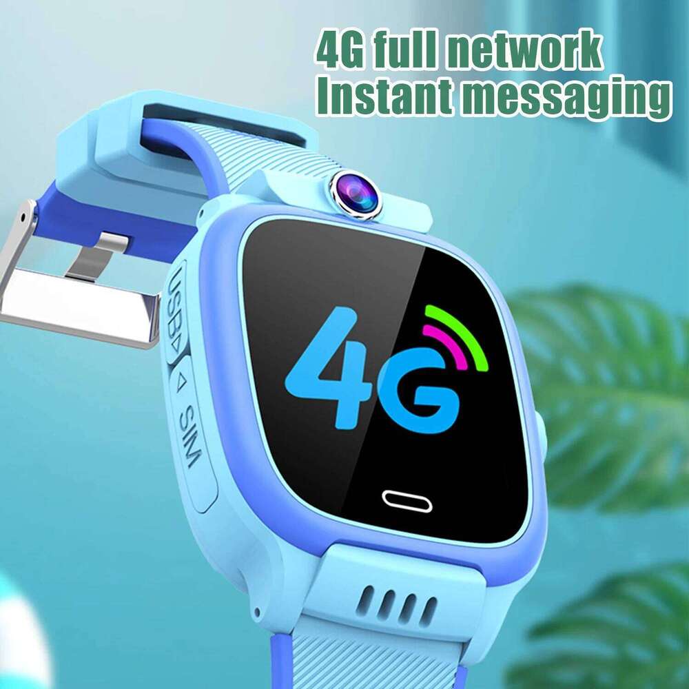 2025 Children 1.44 Inch Video Call Watch SOS Kids WIFI Location Phone Watches Waterproof Calculator Student 4G Smart Watch