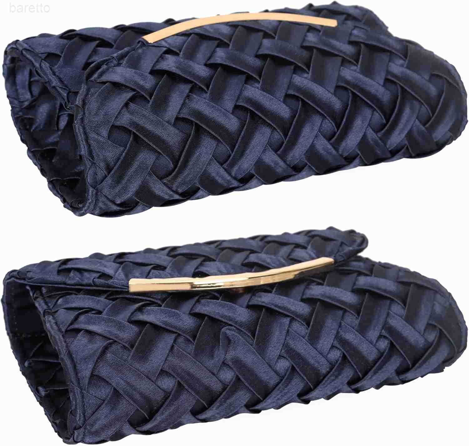Satin Evening Bag Women Small Dressy Clutch Handbag Formal Purse for WeddingPromBlack tie Party Z2509020