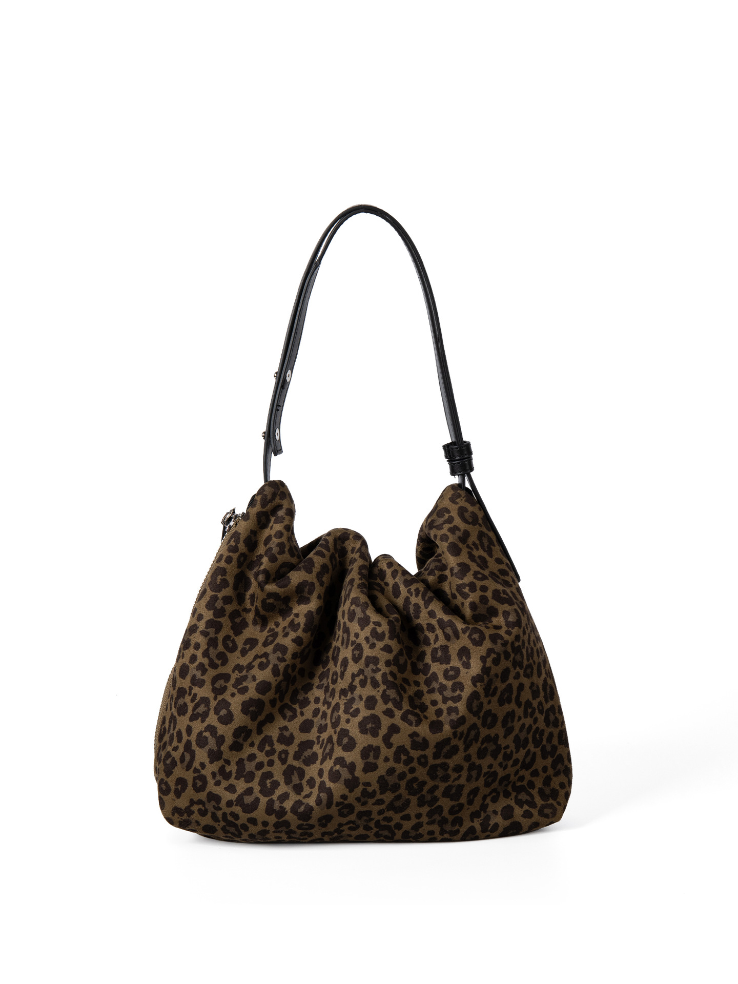 2025 Korean-Style Pleated Design Autumn/Winter Suede Underarm For Women New Versatile Fashion Handbag And Shoulder Bag