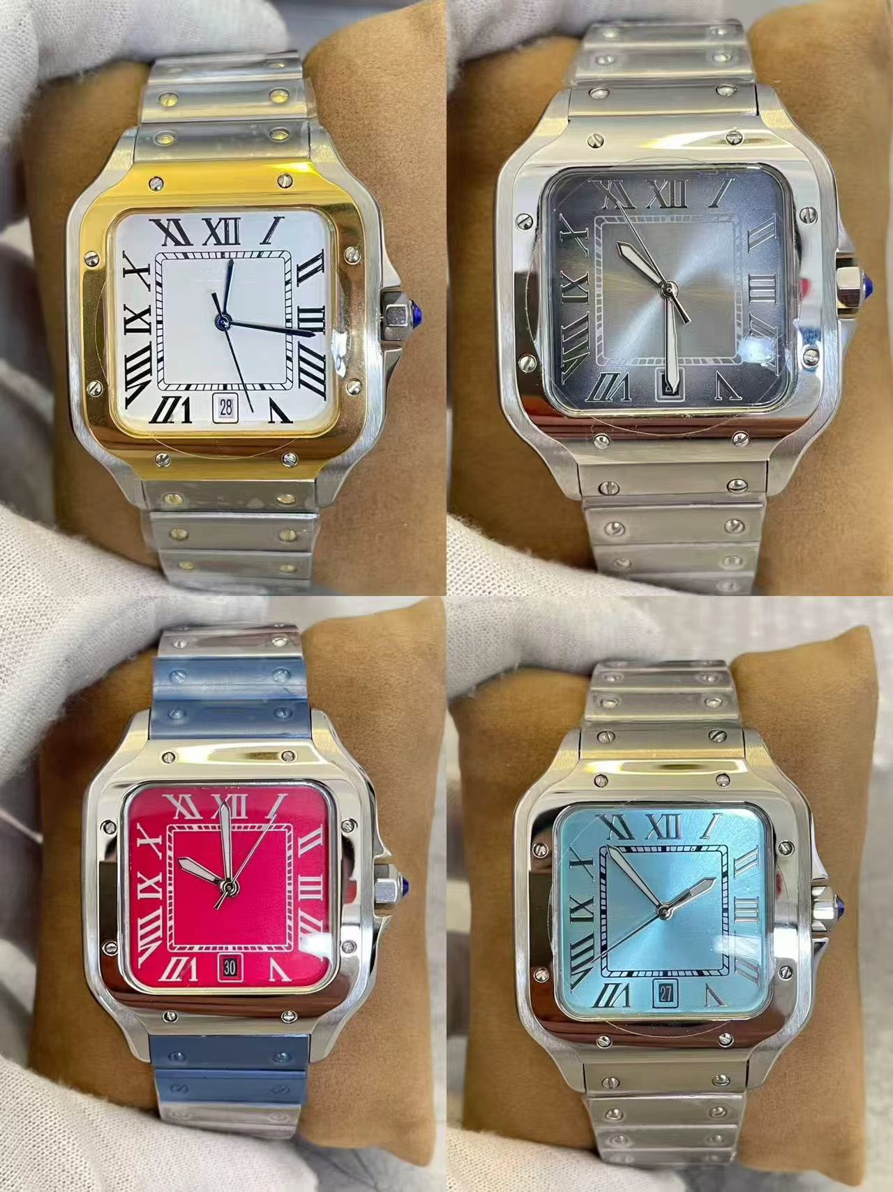 New Luxury Mens Watches 2813 Movement & Sapphire Glass | Available Straps | Durable 904L Stainless Steel