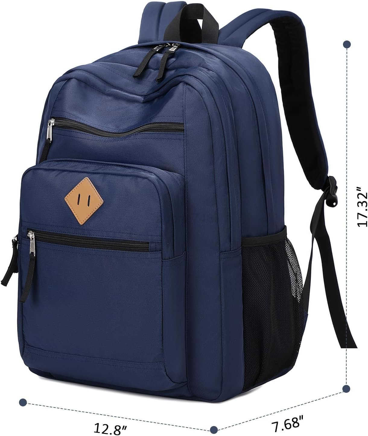 School Backpack Large Casual Book Bag Lightweight Back Pack fits 156 Inch Laptop for High School College TravelZ250920