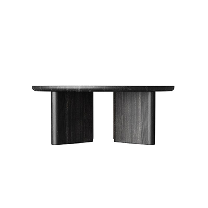 Living Room Furniture Stylish Pair of Grayish - black Molecular - inspired Coffee End Tables, Upgrade Your Living Space