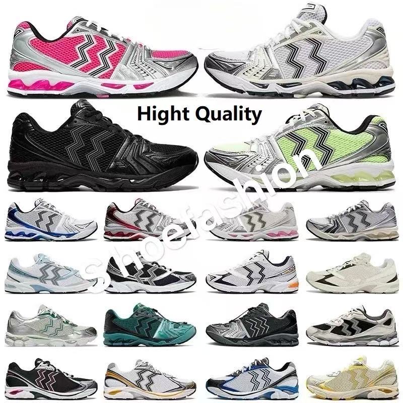 Top quality running shoes for mens womens sneakers cuase Shoes graphite grey black purple gold men designer shoes tiger nyc asicskayano 14 multicolour runner sports