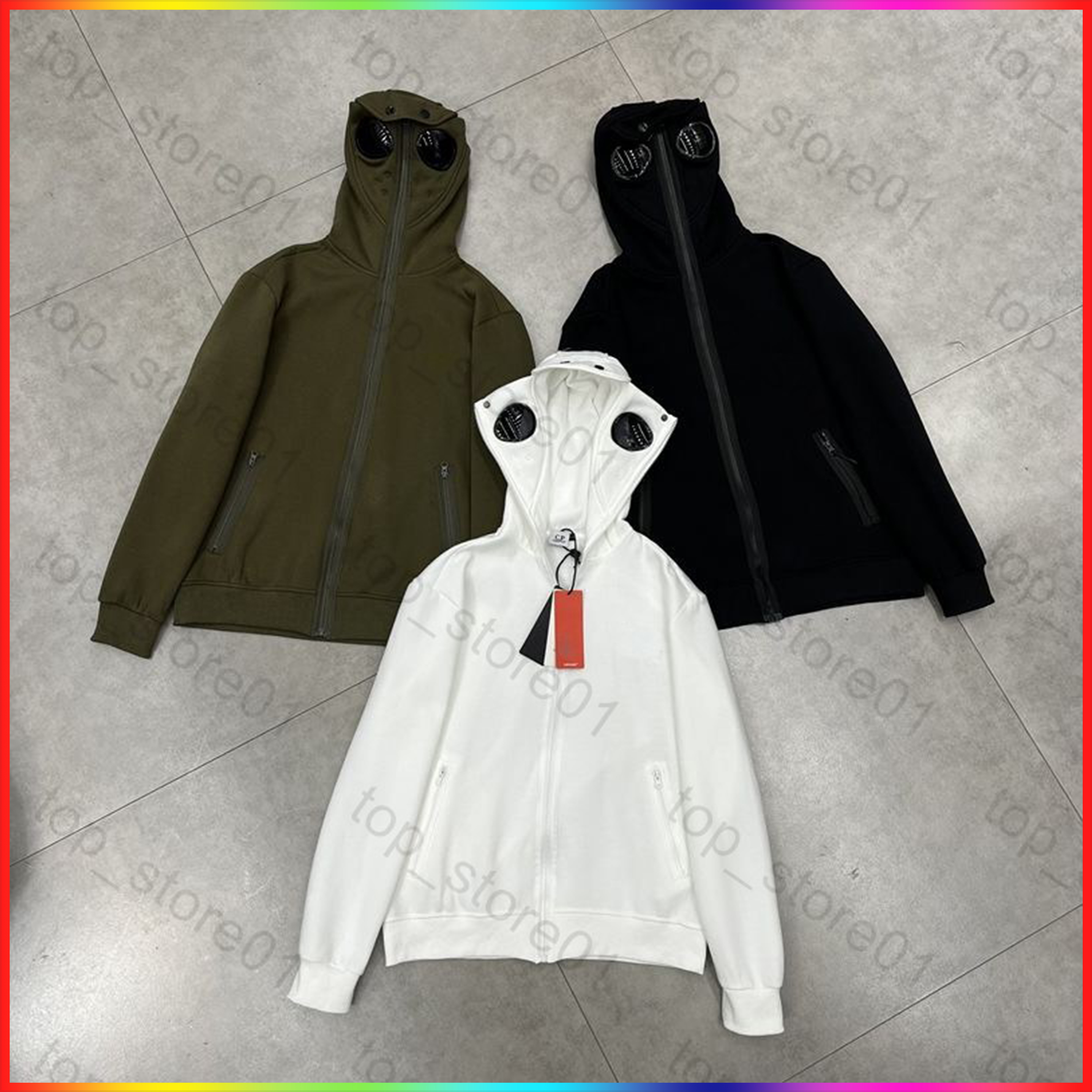 2025 Designers Mens hoodie Coat One Lens Embroidery Logo essential Hoody Women Casual Logo Long Sleeve Couple Loose sweatshirt sweaters jacket men Sweatshirt