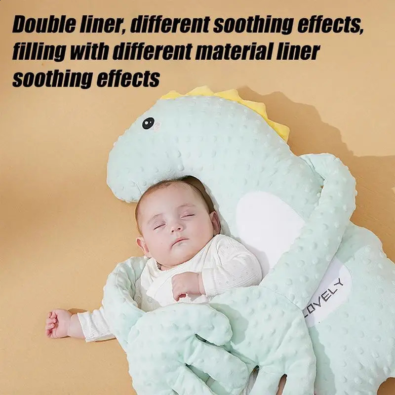 Baby Sleeping Patting Doll Pillow Electric Stuffed Animal Sleep Soothers Adjustable Speed Remote Control Calming Toys 250920