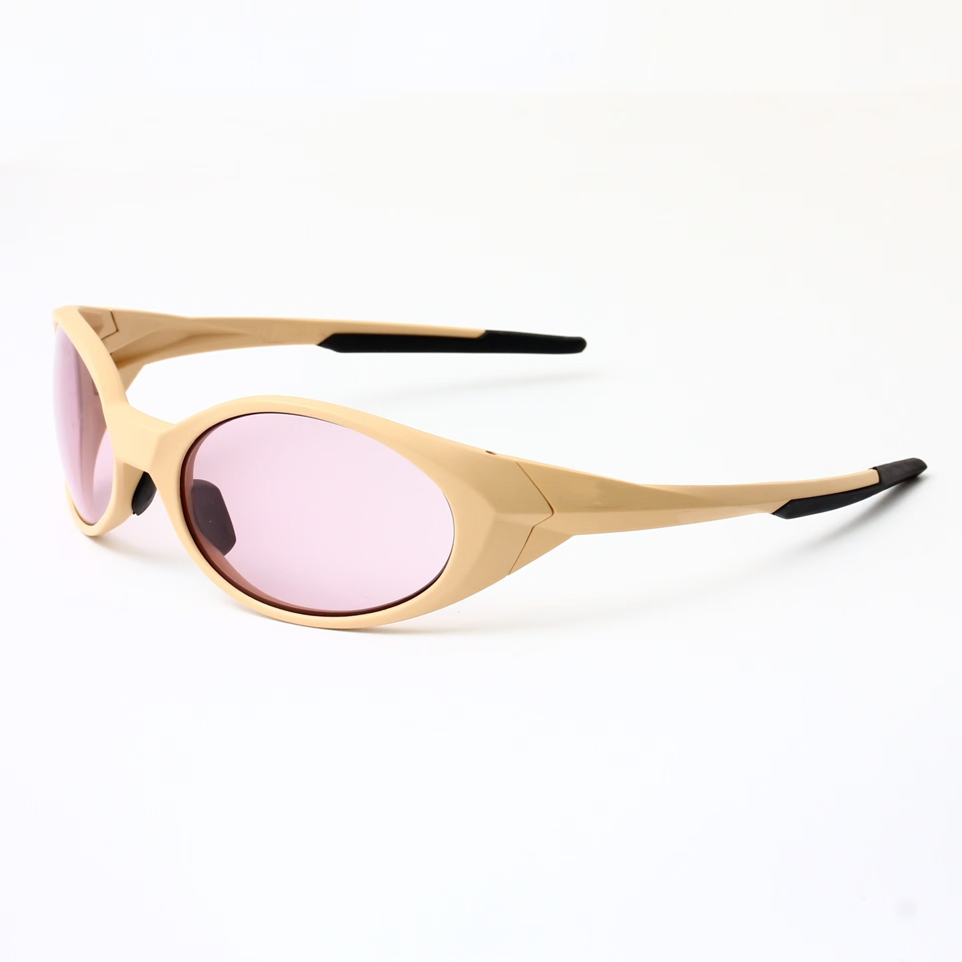 Outdoor Sports Oval Leisure Travel Cycling Retro Personalized Sunglasses for Men and Women Retro Driving Goggles UV Resistant