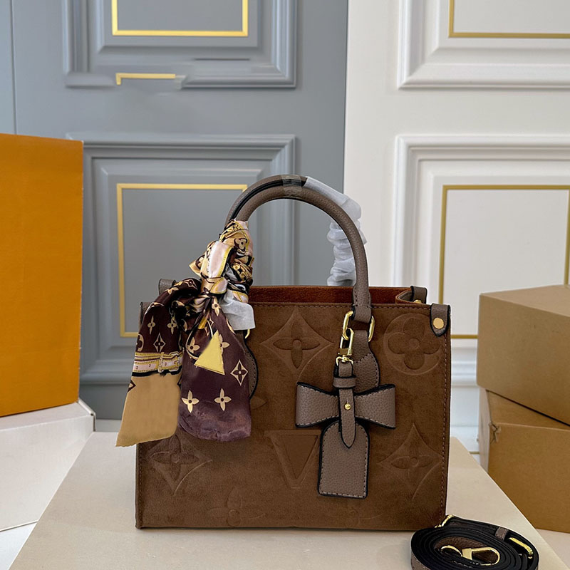 Luxury Bags Designer Bags Tote Bags Shoulder High Quality Handbags 2025 New Autumn and Winter Designer Suede Handbags Ladies Suede Tote Large Capacity Shopper Bags