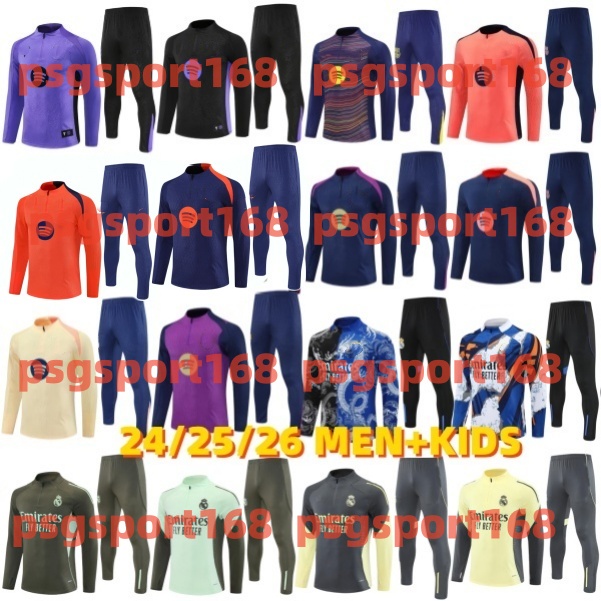 2025 2026 chandal baRCElone Tracksuit LAMINE YAMAL LEWANDOWSKI soccer TRAINING barcelonaES 24 25 26 GAVI PEDRI RASHFORD men kid kit barcalona football Tracksuits