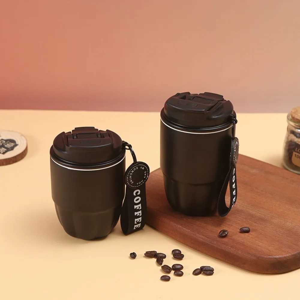 Thermo Bottle Mini Stainless Steel Coffee Mug Portable Small Capacity Vacuum Flasks 260ml Convenient Pumpkin Water Cup Couple F250920