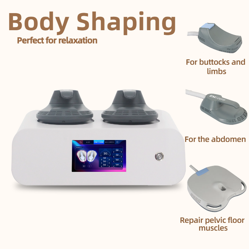 EMSzero RF HIEMT EMS Sculpt Machien Portable Body Slimming Weight loss 2/4/5 Handels RF Neo Body Sculpting and Muscle Building Machine 15Tesla 200HZ 6