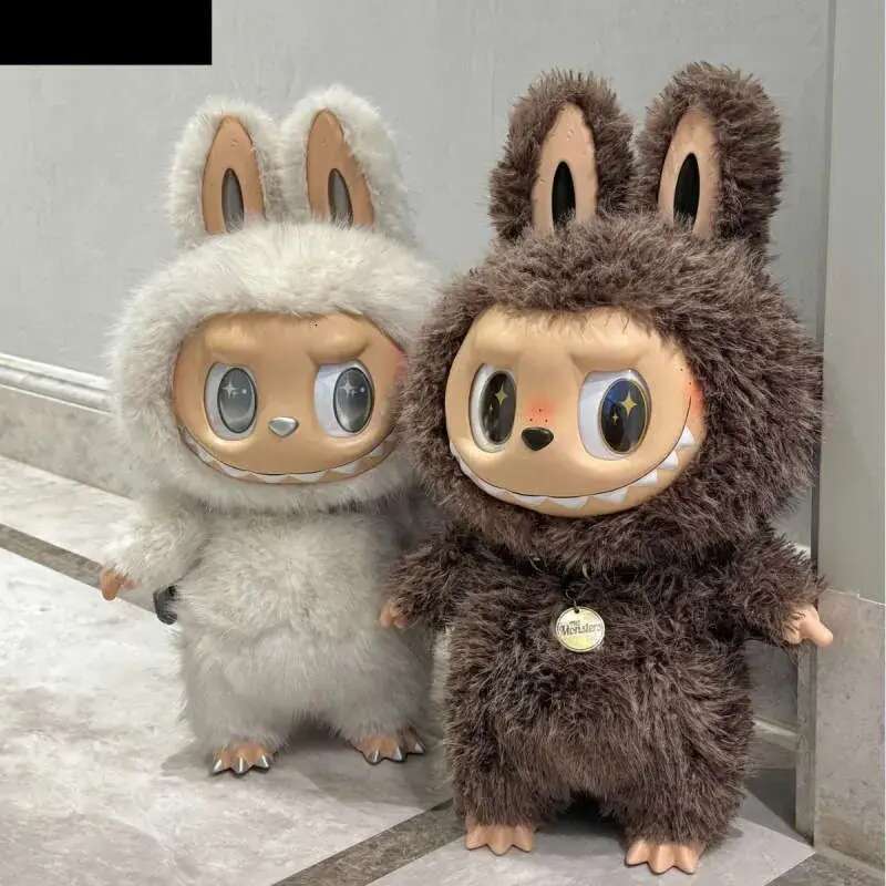 Children's toys as birthday gifts Leader Vinyl Plush Labubu Grand 58Cm Angel Figure Blind Box Handmade Valentine's Day Gift
