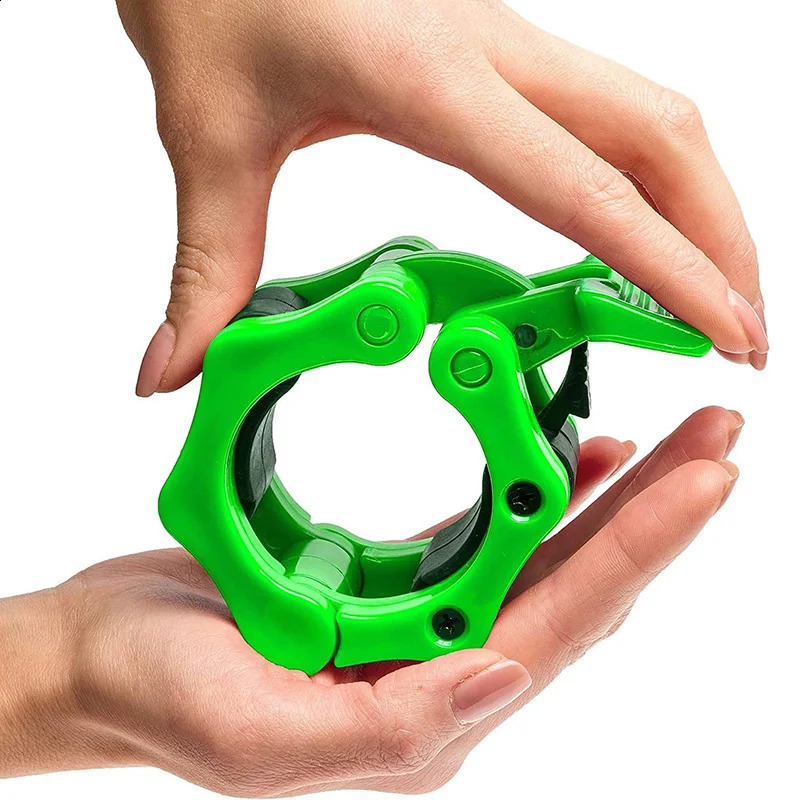1PC Of Locking 50mm Diameter Standard Bar Dumbbell Barbell Collars Lock Clips Clamp Weight Lifting Gym Fitness Bodybuilding 250919