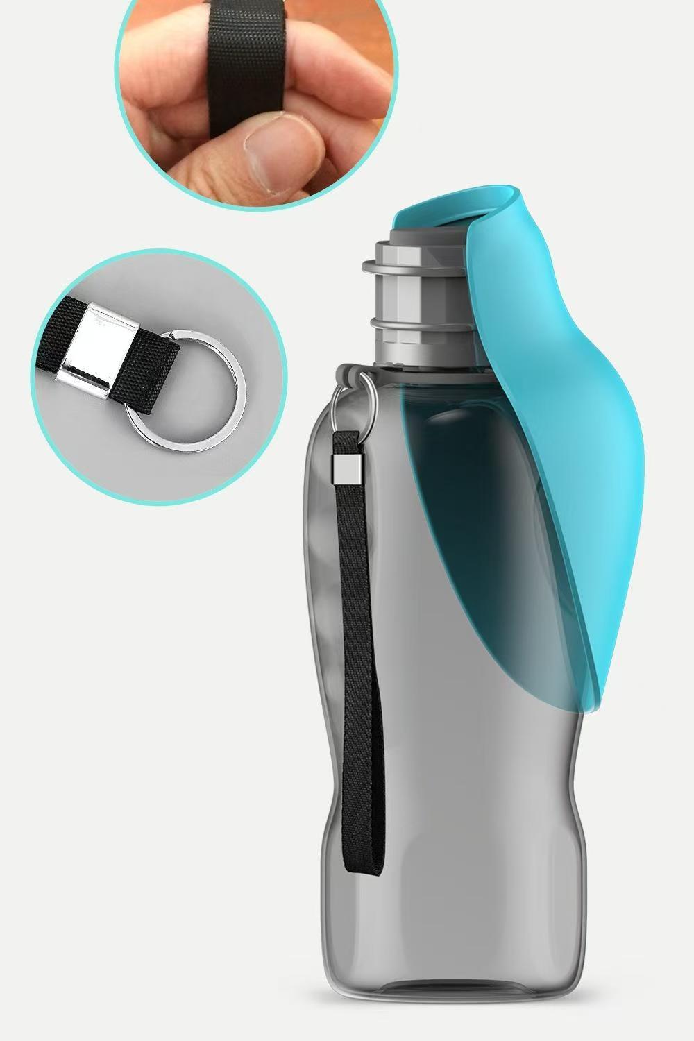Portable Dog & Cat Water Dispenser - 800ML for Pets During Walks