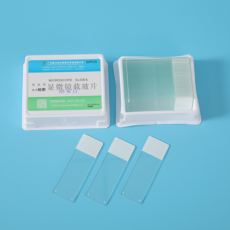 Premium Microscope Glass Slides Set, Pre-Cleaned Frosted End for Labeling, Suitable for Lab & Education-10 pcs