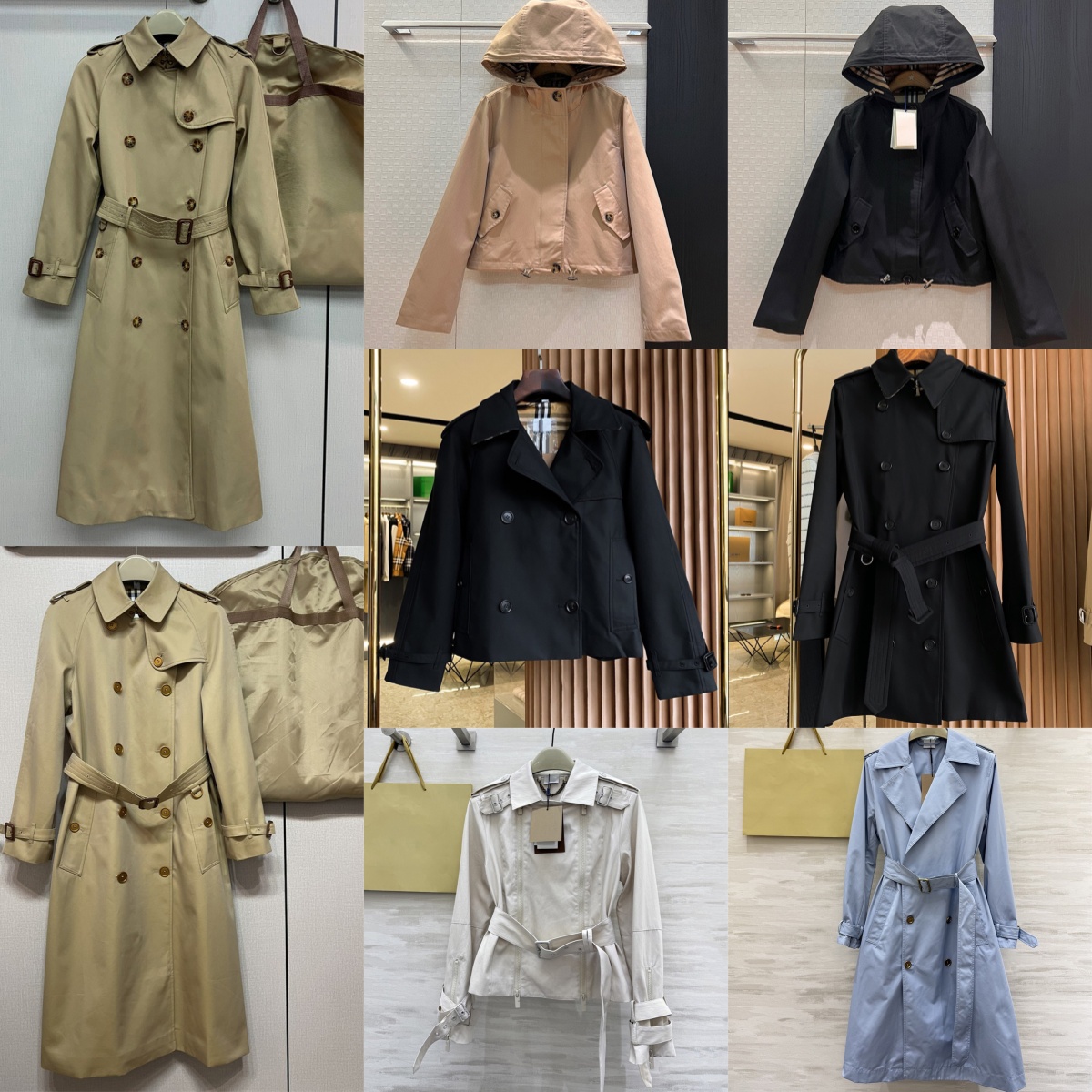 Top Quality Women Trench Coat Fashion Long/Short/Medium Trench Coats Windbreaker