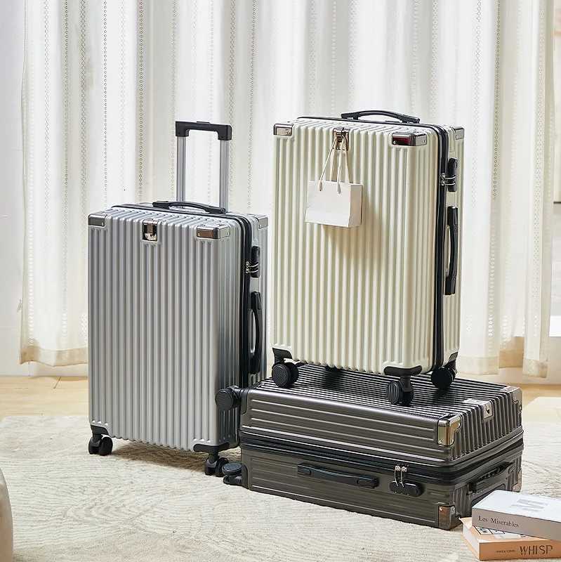 Moderno Carry On Trolley Casecustom Large 2022242628 Pollici PC ABS Gagui-image