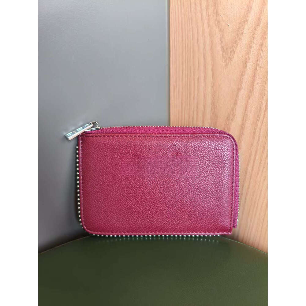 Holder Card Slot French Light Cowhide Versatile Exquisite Rhinestone Fashion B3