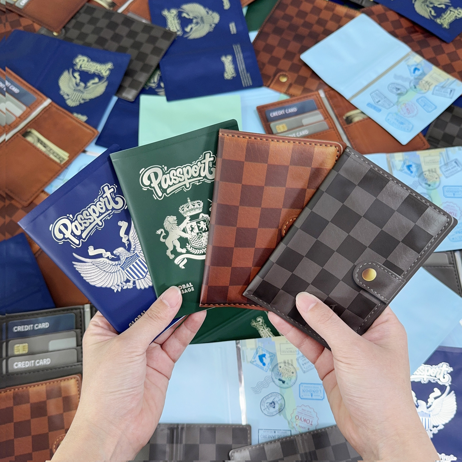 New Designs Wallet Style 3.5g Mylar Bags With Zipper and Visa Card Slot Custom Printed Foil Pouches Packages For Snacks Candy 3.5 Plastic Storage Packaging case Dry Herb