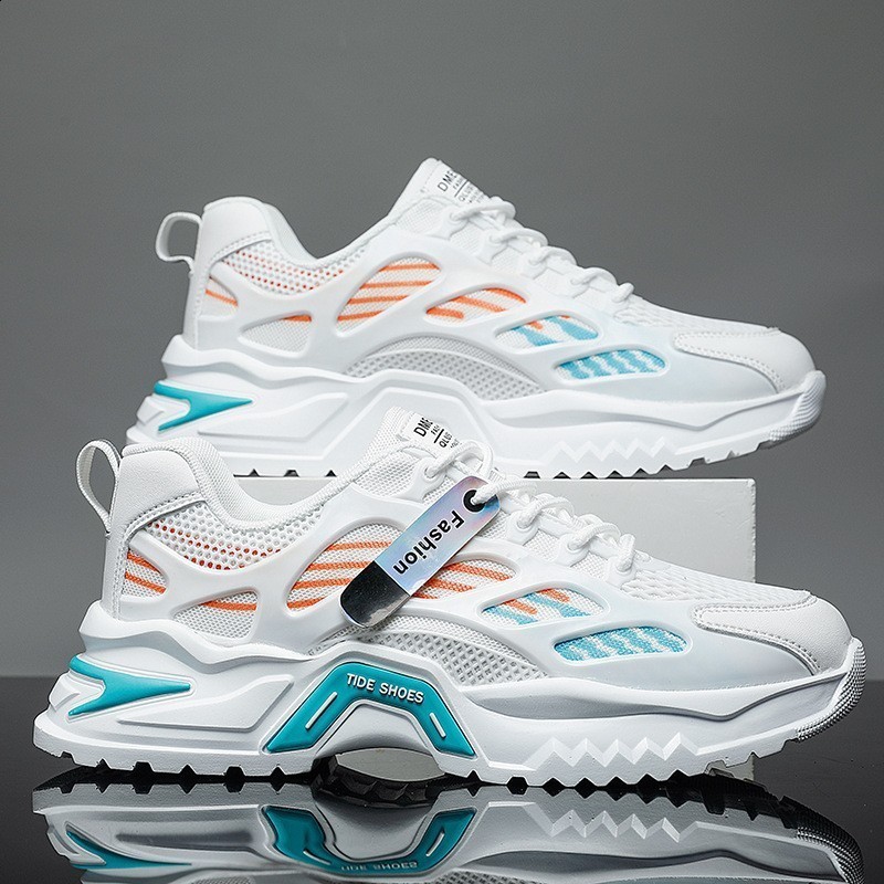 Mens Running Shoes Breathable Air Cushion Sneakers Athletics Sport Trainer Tennis Basketball Shoes 250906