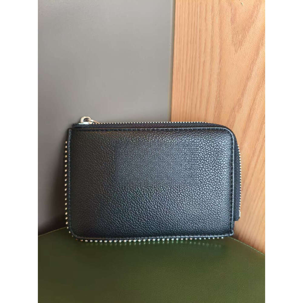 Holder Card Slot French Light Cowhide Versatile Exquisite Rhinestone Fashion B3