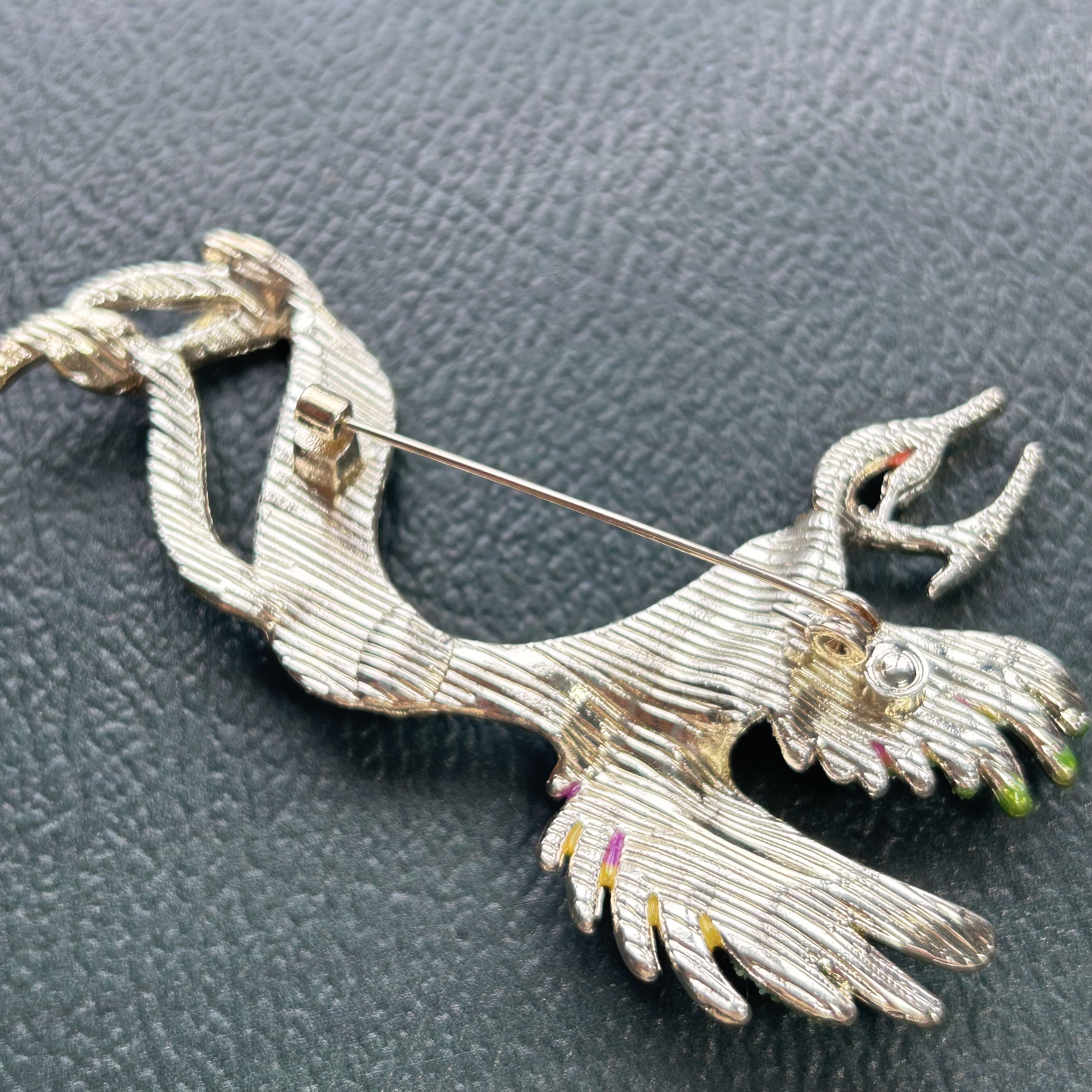 Trendy Rhinestone Exquisite A colorful phoenix holds a pearl Chinese Style Brooches for Women Luxury Designer Jewelry Niche High-end Brooch Accessorie